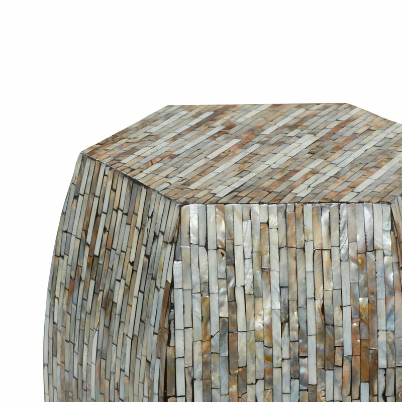 Flash Sale ๐ Brimfield & May Contemporary Multi Colored ๐ฉ Mother Of Pearl Accent Table 49096 ๐ - Image 6