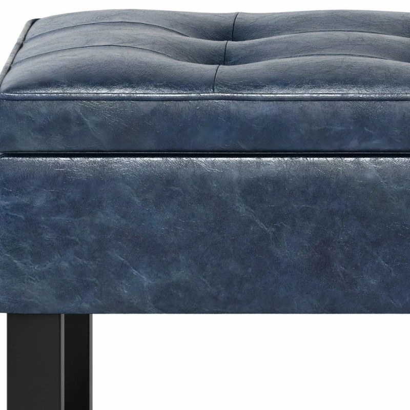 Budget ๐ Simpli Home Ltd. Cosmopolitan Storage Ottoman Bench With Open Bottom ๐งจ - Image 7