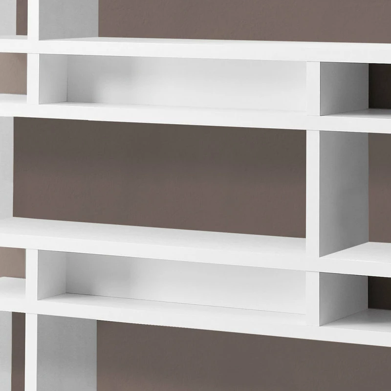 Buy ⌛ Monarch Contemporary Bookcase In White Finish I 2532 ✔️ - Image 2