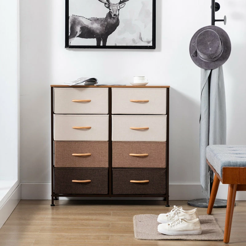 Top 10 โค๏ธ Duhome Elegant Lifestyle 8 Fabric Drawers Steel Frame Double ๐ Dresser, Mixed Color ๐ - Image 3