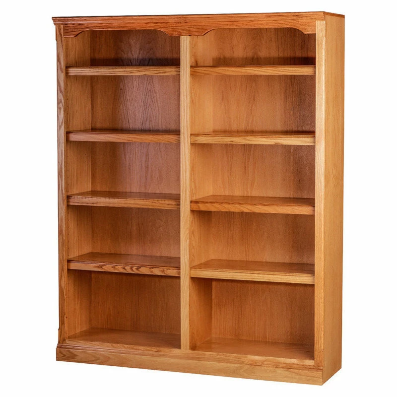 Promo ๐ฏ Forest Designs Furniture Traditional Oak Bookcase, Golden Oak, 84h ๐