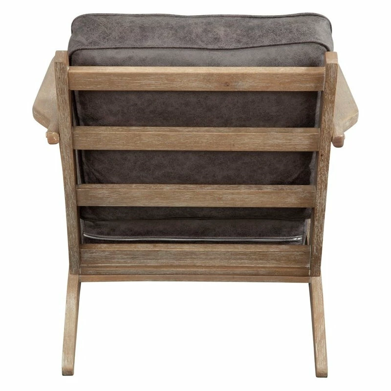 Outlet ๐ Alpine Furniture, Inc Alpine Furniture Artica Wood Lounge Chair In Gray ๐ - Image 2