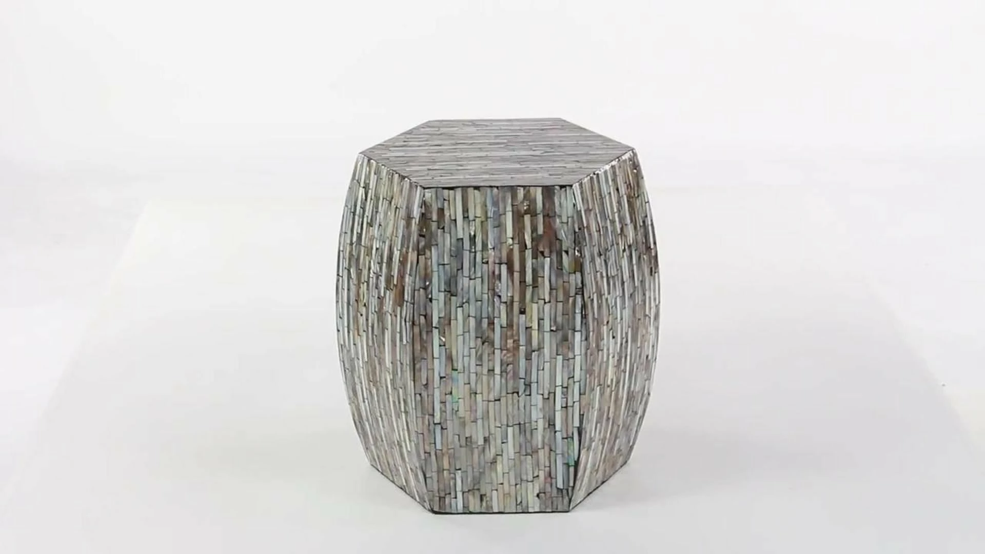 Flash Sale ๐ Brimfield & May Contemporary Multi Colored ๐ฉ Mother Of Pearl Accent Table 49096 ๐ - Image 2