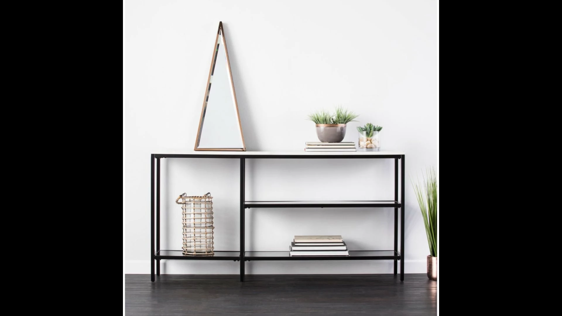 Best Pirce ๐ SEI Furniture Holly And Martin Corman Faux Marble Narrow Console Table ๐งจ - Image 2