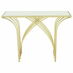 Top 10 🔔 Brimfield & May Modern Gold Metal Console Table 65550 🎉