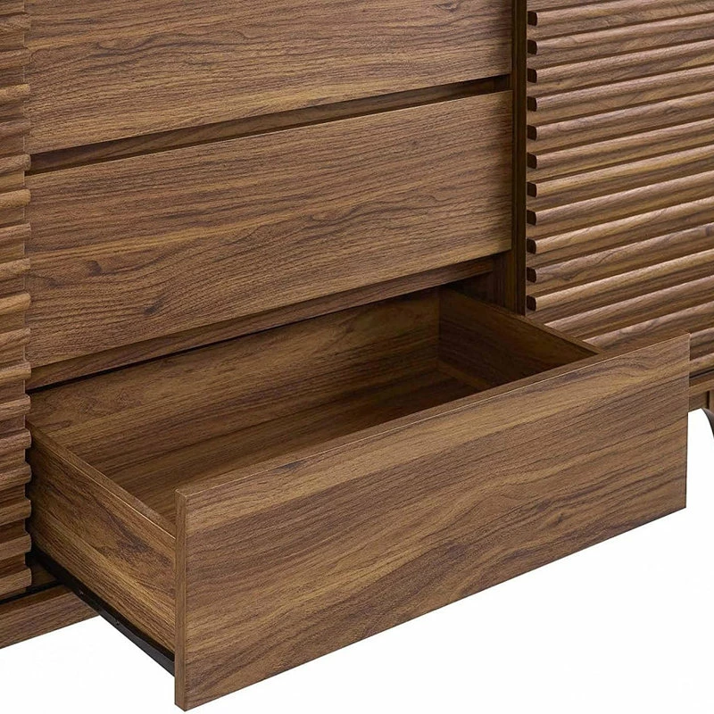 Best Pirce 🤩 Anzy 63" Mid-Century Modern Sideboard Buffet Table Or TV Stand 🌟 - Image 2