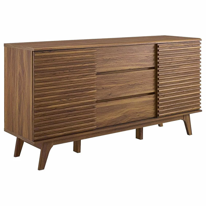 Best Pirce 🤩 Anzy 63" Mid-Century Modern Sideboard Buffet Table Or TV Stand 🌟 - Image 5