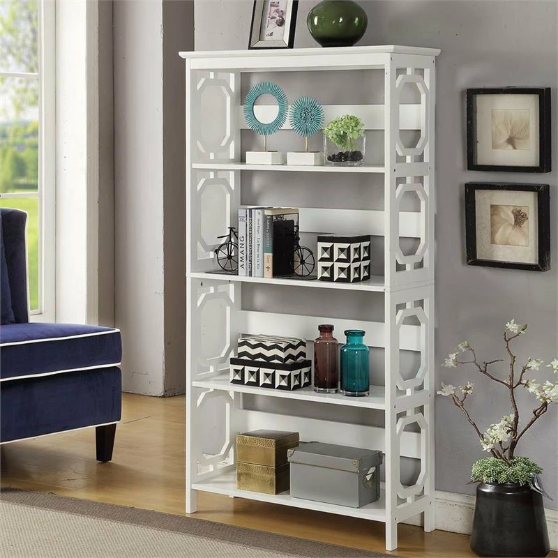 Best reviews of π Convenience Concepts Omega Four-Shelf Bookcase In White Wood Finish π§¨