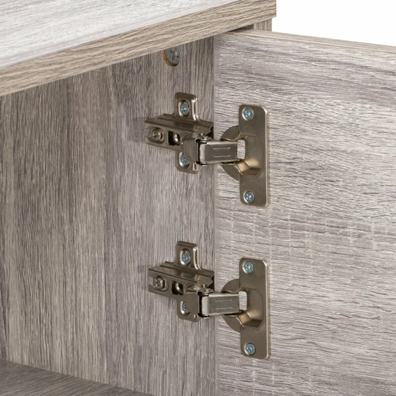 Best deal ๐ฅ CorLiving Distribution LLC CorLiving Aurora TV Bench, TVs Up To 85", Distressed Light Grey, White Duotone ๐ - Image 2