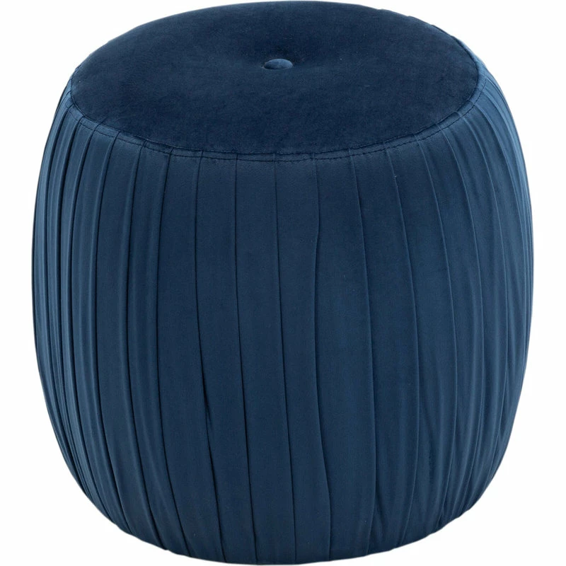 Best Pirce ๐ TOV Furniture Sommer Ottoman, Navy โ - Image 3