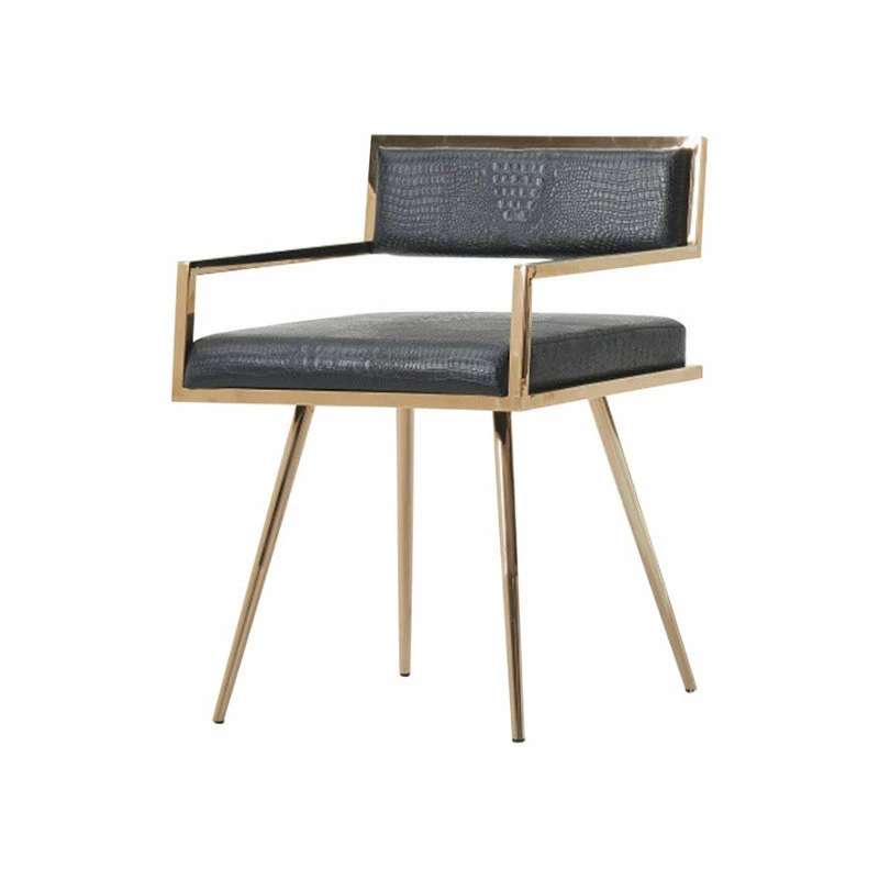 Deals ๐คฉ Vig Furniture Inc. Modrest Rosario Modern Black And Rosegold Dining Chair ๐