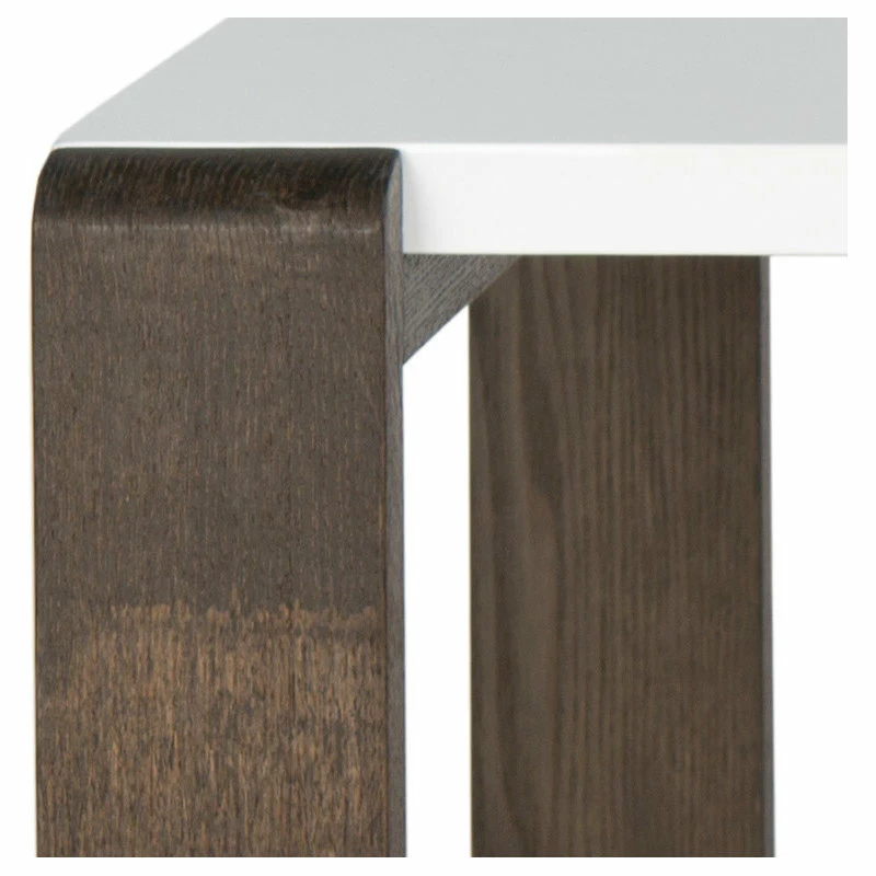 Best Pirce 🔥 Safavieh Bartholomew Mid-Century Scandinavian Lacquer Coffee Table, Dark Brown 😉 - Image 4