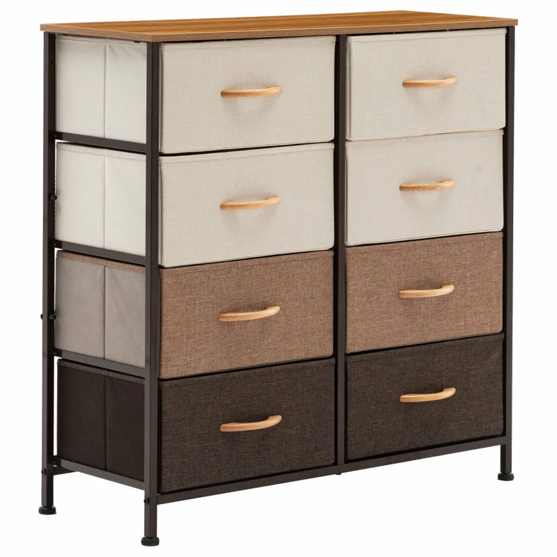 Top 10 โค๏ธ Duhome Elegant Lifestyle 8 Fabric Drawers Steel Frame Double ๐ Dresser, Mixed Color ๐