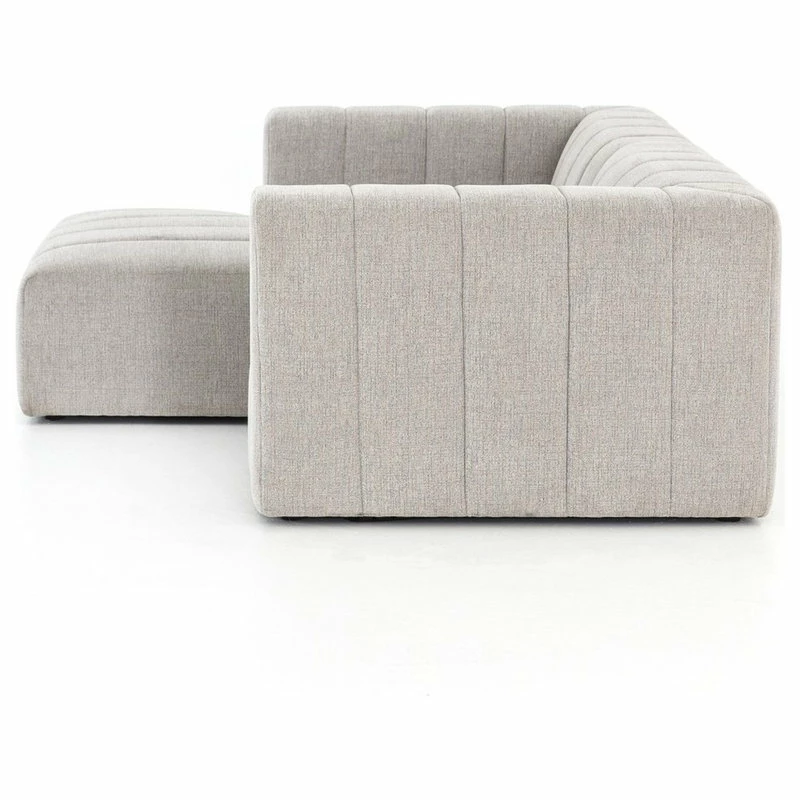 Budget ⭐ Zin Home Langham Channel Tufted 2 Piece Modular Sectional 88" 🌟 - Image 4