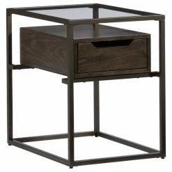 Promo 🧨 Progressive Furniture Presidio Chairside Table 🔥