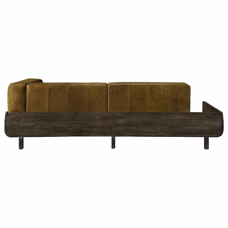Coupon โจ Acme Furniture Sofa, Chestnut Top Grain Leather And Rustic Oak ๐ - Image 5