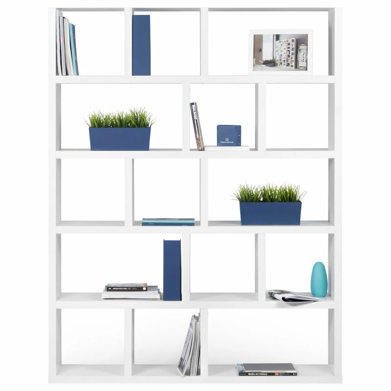 Buy ๐ TEMAHOME Berlin 5 Levels Bookcase, 150 Cm., Pure White ๐ฅ - Image 3