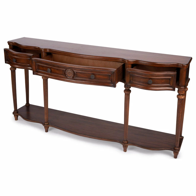 Coupon ๐ Butler Specialty Company Butler Peyton Vintage Oak Console Table ๐ฏ - Image 4