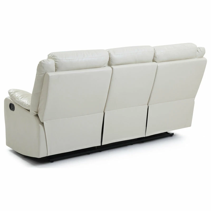 Flash Sale ๐ Glory Furniture Wendover Faux Leather Double Reclining Sofa, Pearl โ๏ธ - Image 4