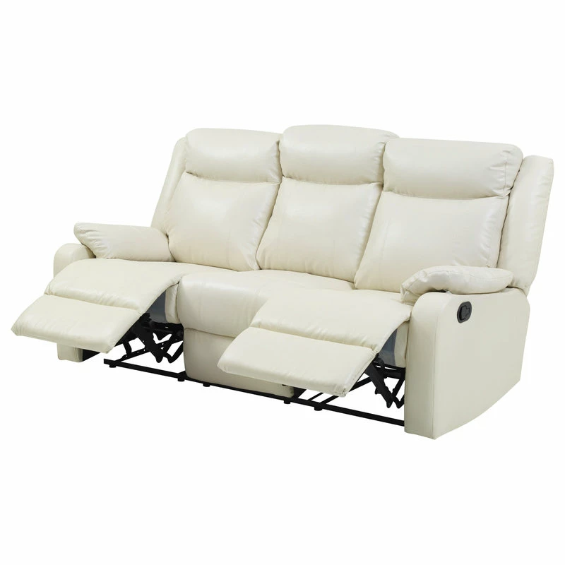 Flash Sale ๐ Glory Furniture Wendover Faux Leather Double Reclining Sofa, Pearl โ๏ธ