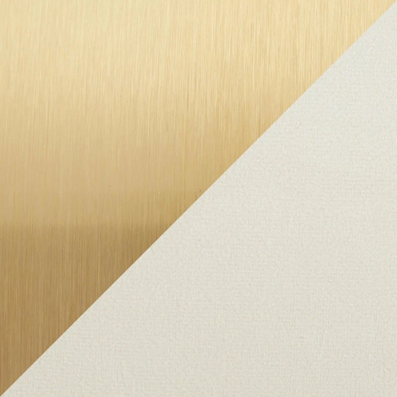 Buy ๐ Lumisource Marla Gold And Cream Nesting Pleated Ottoman Set OT-MARLA PLT VCR ๐ - Image 4