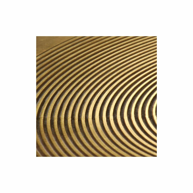 Budget 😍 Vida XL LLC VidaXL 2 Piece Table Set Brass-covered MDF Coffee Table Living Room Furniture 👍 - Image 4