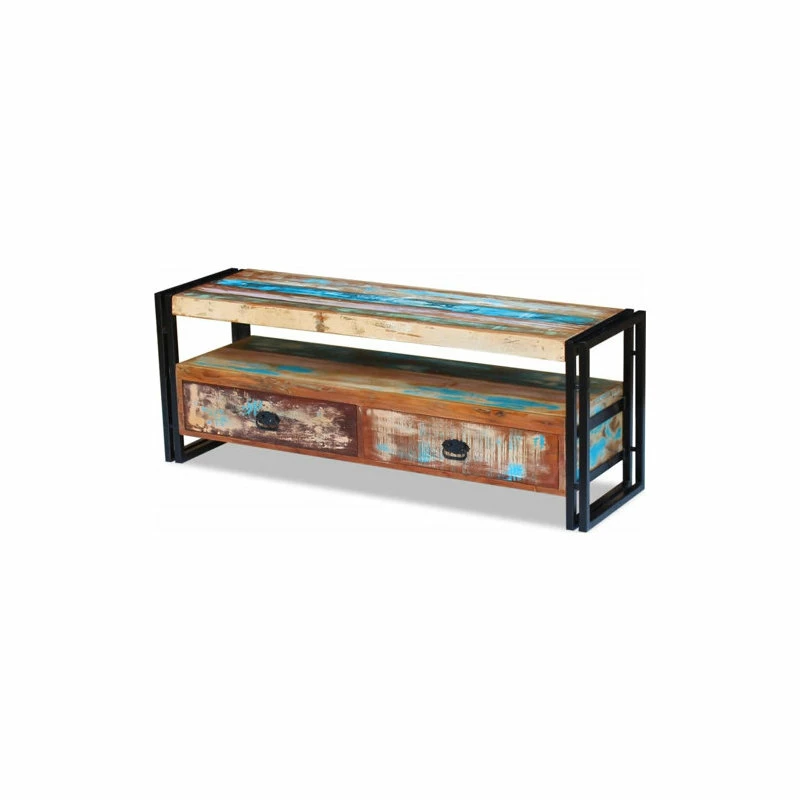 Promo ๐ Vida XL LLC Vidaxl Tv Cabinet Solid Reclaimed Wood โ - Image 9