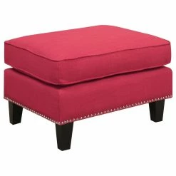 Cheapest ⭐ Picket House Emery Ottoman, Blue, Berry 😉