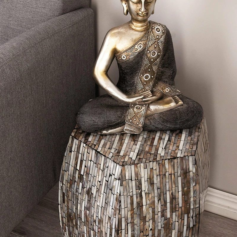 Flash Sale ๐ Brimfield & May Contemporary Multi Colored ๐ฉ Mother Of Pearl Accent Table 49096 ๐ - Image 7