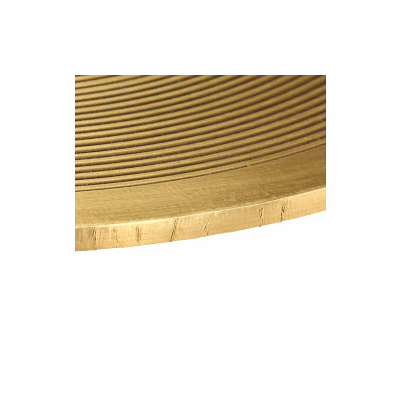 Budget 😍 Vida XL LLC VidaXL 2 Piece Table Set Brass-covered MDF Coffee Table Living Room Furniture 👍 - Image 3