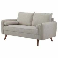 Best Sale 💯 America Luxury Modern Contemporary Urban Living Loveseat Sofa, Beige ✔️
