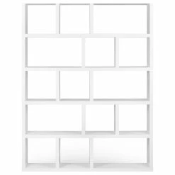 Buy 👏 TEMAHOME Berlin 5 Levels Bookcase, 150 Cm., Pure White 🔥