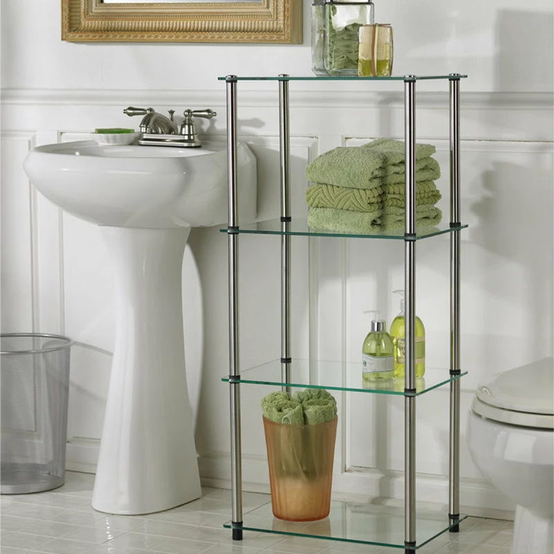 Flash Sale ๐ฏ Convenience Concepts Designs2Go Classic Glass 4 Tier Tower R2-150 ๐งจ - Image 4