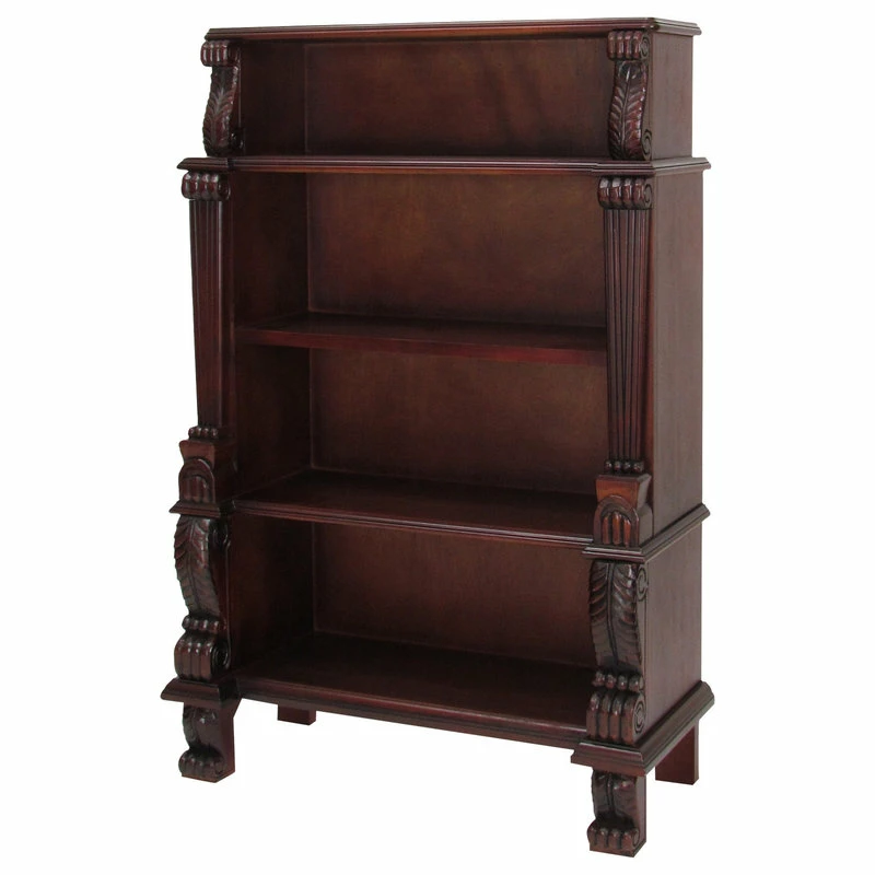 New ๐ฏ Wayborn Home Furnishing Inc Classic Bookcase, Cherry Brown ๐งจ
