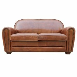 Best reviews of 🌟 Pasargad Home Paris Club Genuine Leather Loveseat 🛒