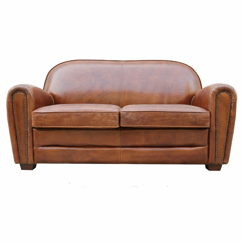 Best reviews of ๐ Pasargad Home Paris Club Genuine Leather Loveseat ๐