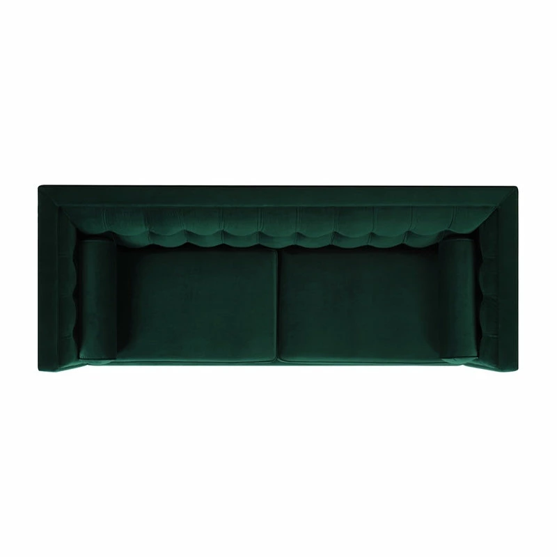 Best reviews of ๐ Jennifer Taylor Home Jack 84" Tufted Tuxedo Sofa Double Cushion Evergreen ๐ - Image 5