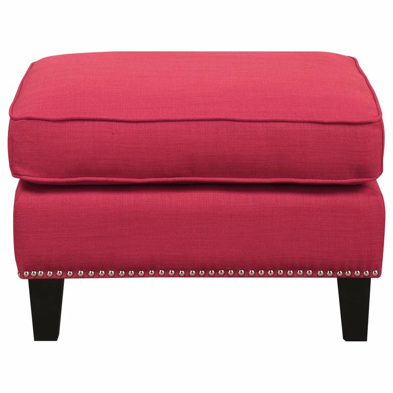 Cheapest ⭐ Picket House Emery Ottoman, Blue, Berry 😉 - Image 2