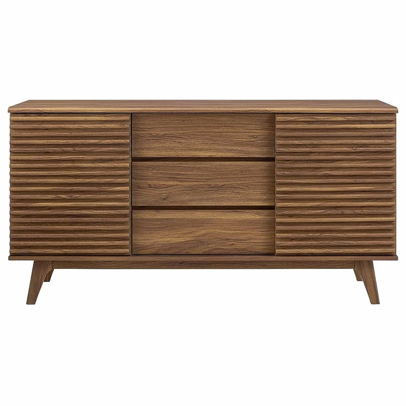 Best Pirce 🤩 Anzy 63" Mid-Century Modern Sideboard Buffet Table Or TV Stand 🌟