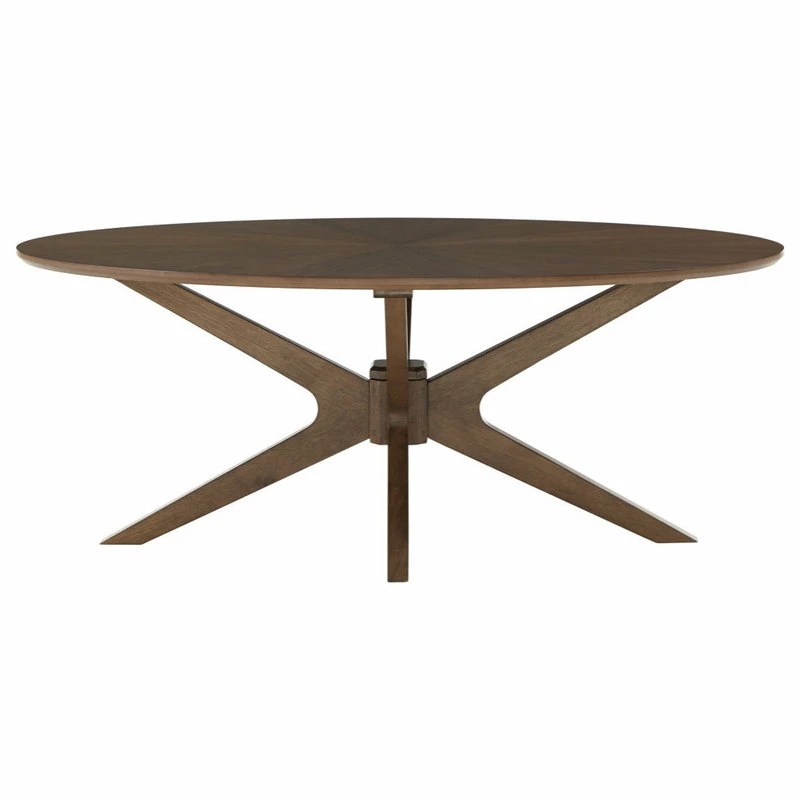Discount 👍 Inspire Q Klauser Mid-Century Walnut Finish Coffee Table 😀 - Image 2