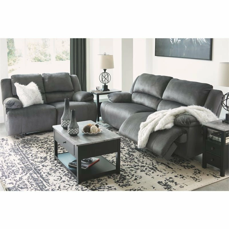 Wholesale ๐ Ashley Furniture Industries Signature Design By Ashley Clonmel 2 Seat Power Reclining Sofa In Charcoal ๐ฏ - Image 5