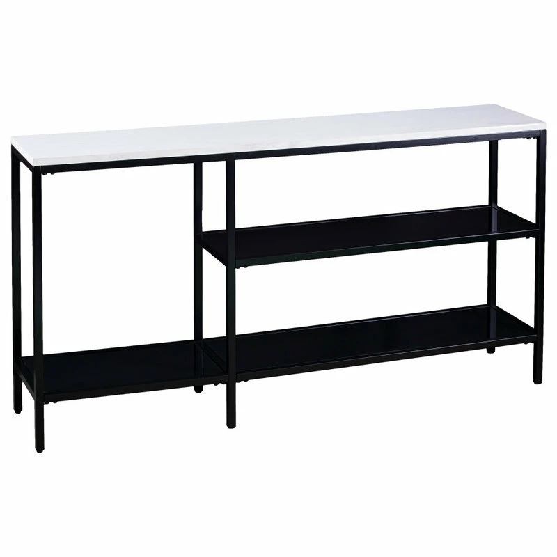 Best Pirce ๐ SEI Furniture Holly And Martin Corman Faux Marble Narrow Console Table ๐งจ - Image 6