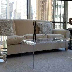 Deals 🌟 Southeastflorida Acrylic Coffee Table Lucite, 42"x20"x17", 3/4" Thick 💯