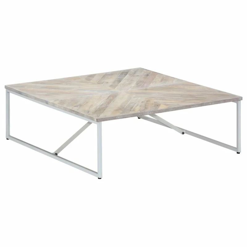 Best reviews of ❤️ Vida XL LLC VidaXL Coffee Table 43.3"x43.3"x14.1" Solid Mango Wood ❤️ - Image 9