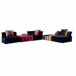 Wholesale โจ Vig Furniture Inc. Dubai Transitional Fabric Sectional Sofa ๐