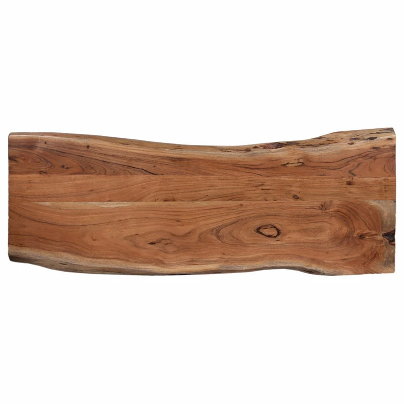 Budget 👍 Bolton Furniture, Inc. Hairpin Natural Live Edge Wood, Metal 48" Media Console Table, Natural 😀 - Image 7