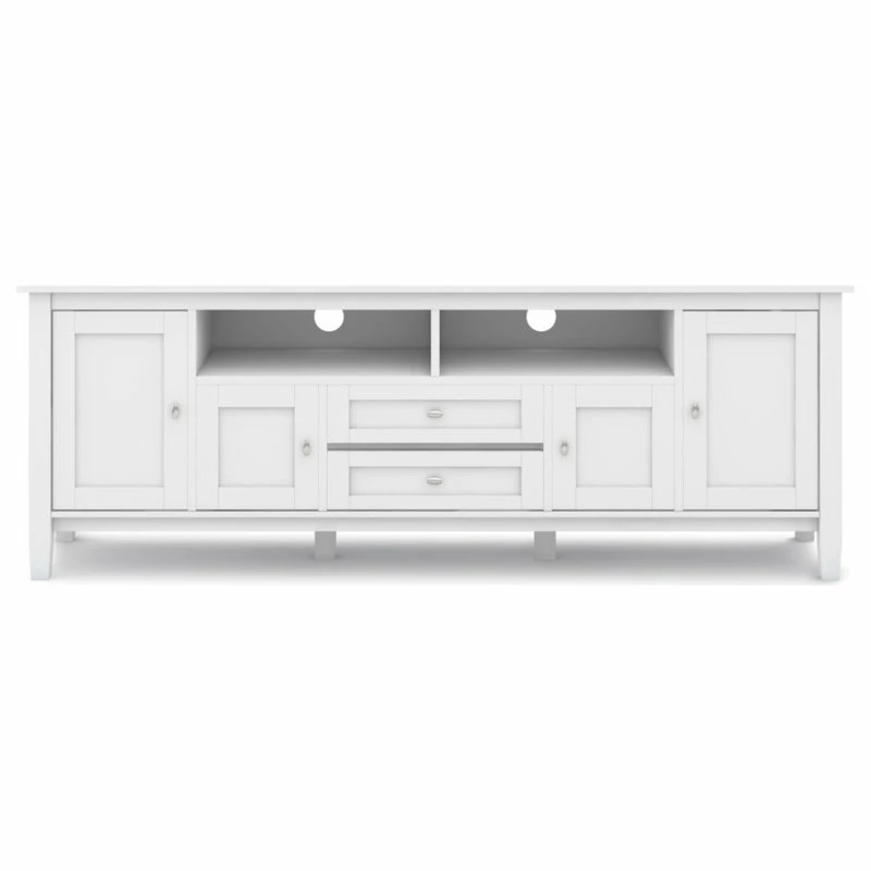 New 😉 Simpli Home Ltd. Warm Shaker 72 Inch TV Media Stand 🤩 - Image 8