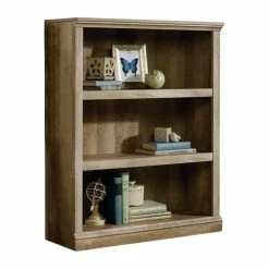 Deals 🌟 Sauder Select 3 Shelf Bookcase In Lintel Oak 🎁