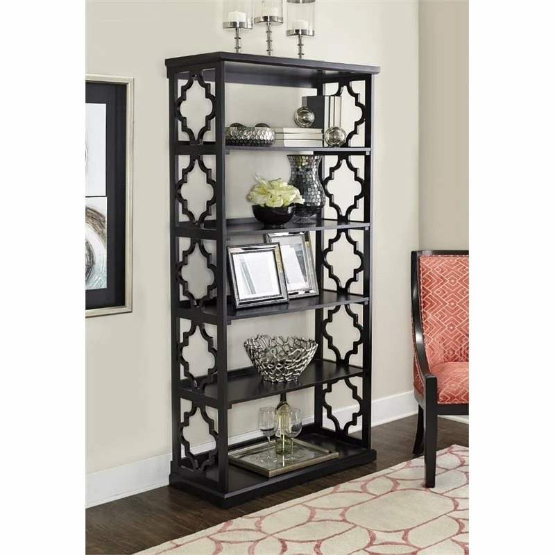 Best deal ๐ Scranton & Co 5 Shelf Bookcase In Black ๐ฅ - Image 2