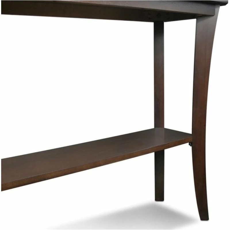 New βοΈ Leick Home Leick Boa Wood Console Table In Chocolate Cherry π - Image 3